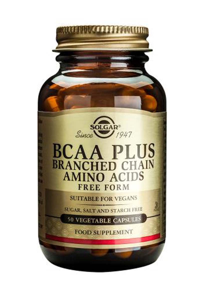Solgar BCAA Plus Аминокиселини с разклонени вериги х 50 капсули