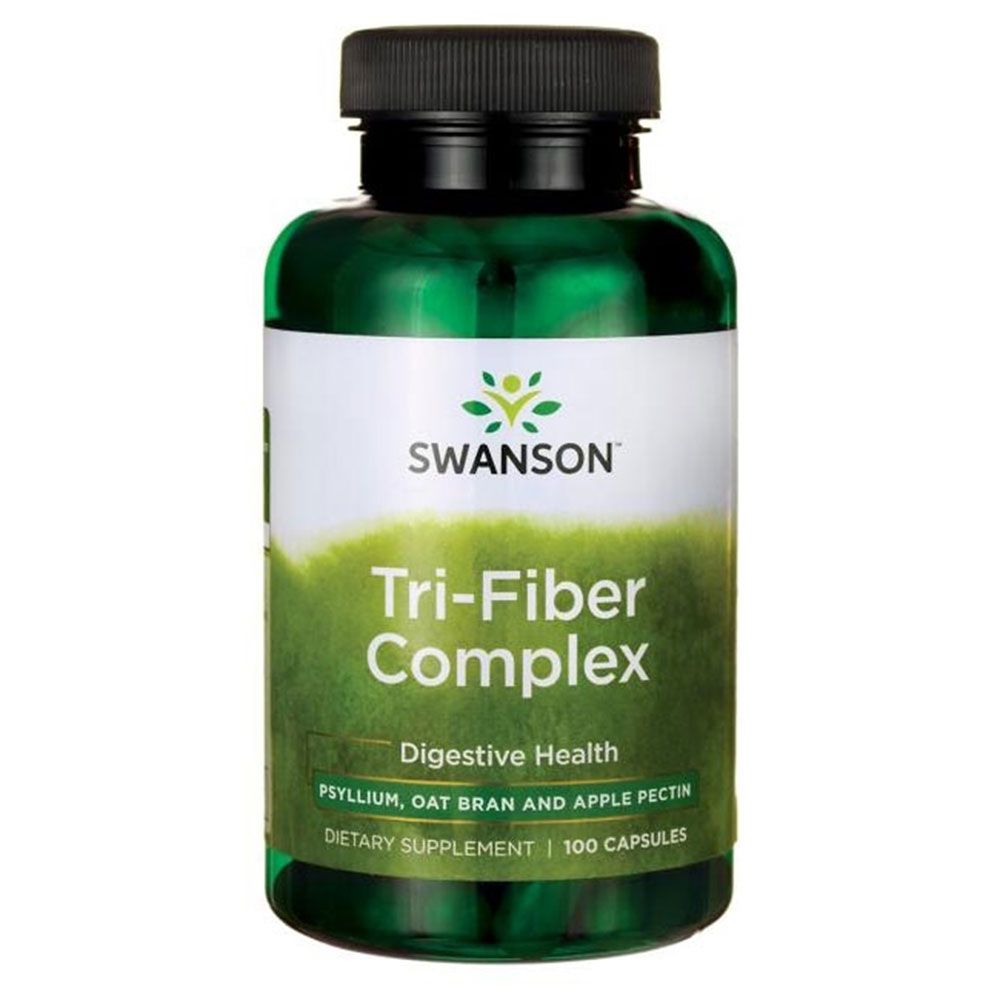 Swanson Tri-Fiber Complex Комплекс 3 фибри х 100 капсули