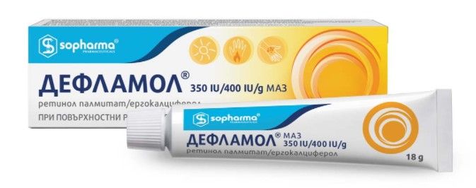 Дефламол маз 18 гр Sopharma