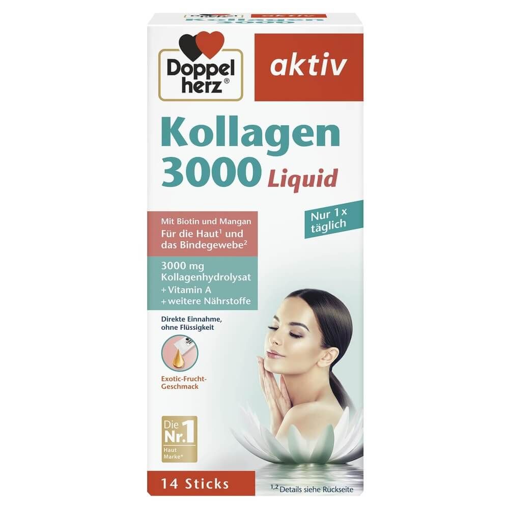 Doppelherz Допелхерц Колаген 3000 Liquid х 14 сашета