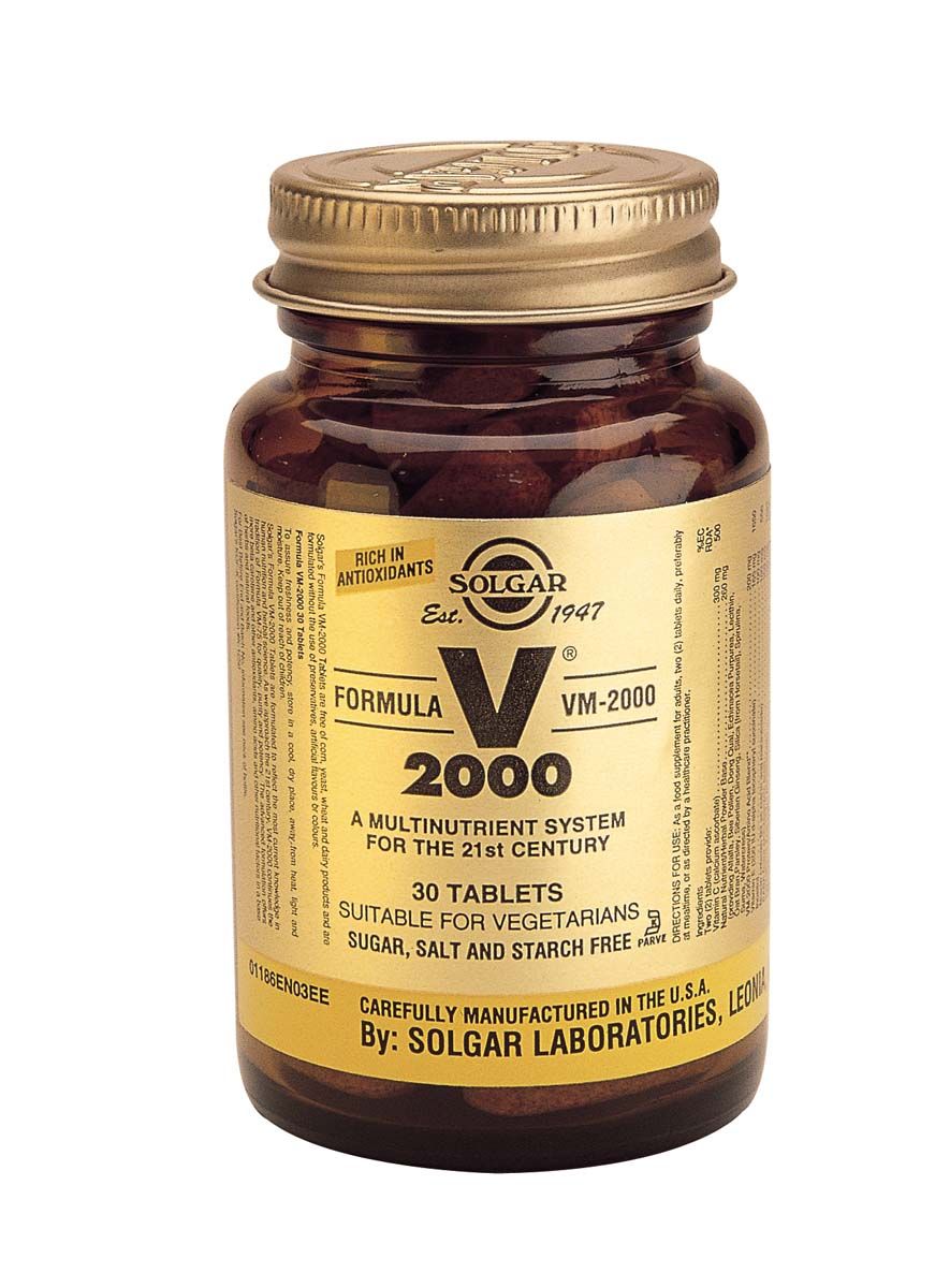 Solgar Formula VM 2000 Формула ВМ 2000 за здравето на организма х 30 таблетки