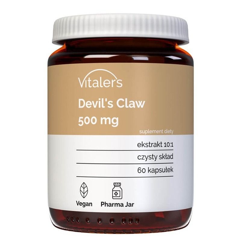 Vitalers Дяволски нокът корен 500 мг х 60 капсули