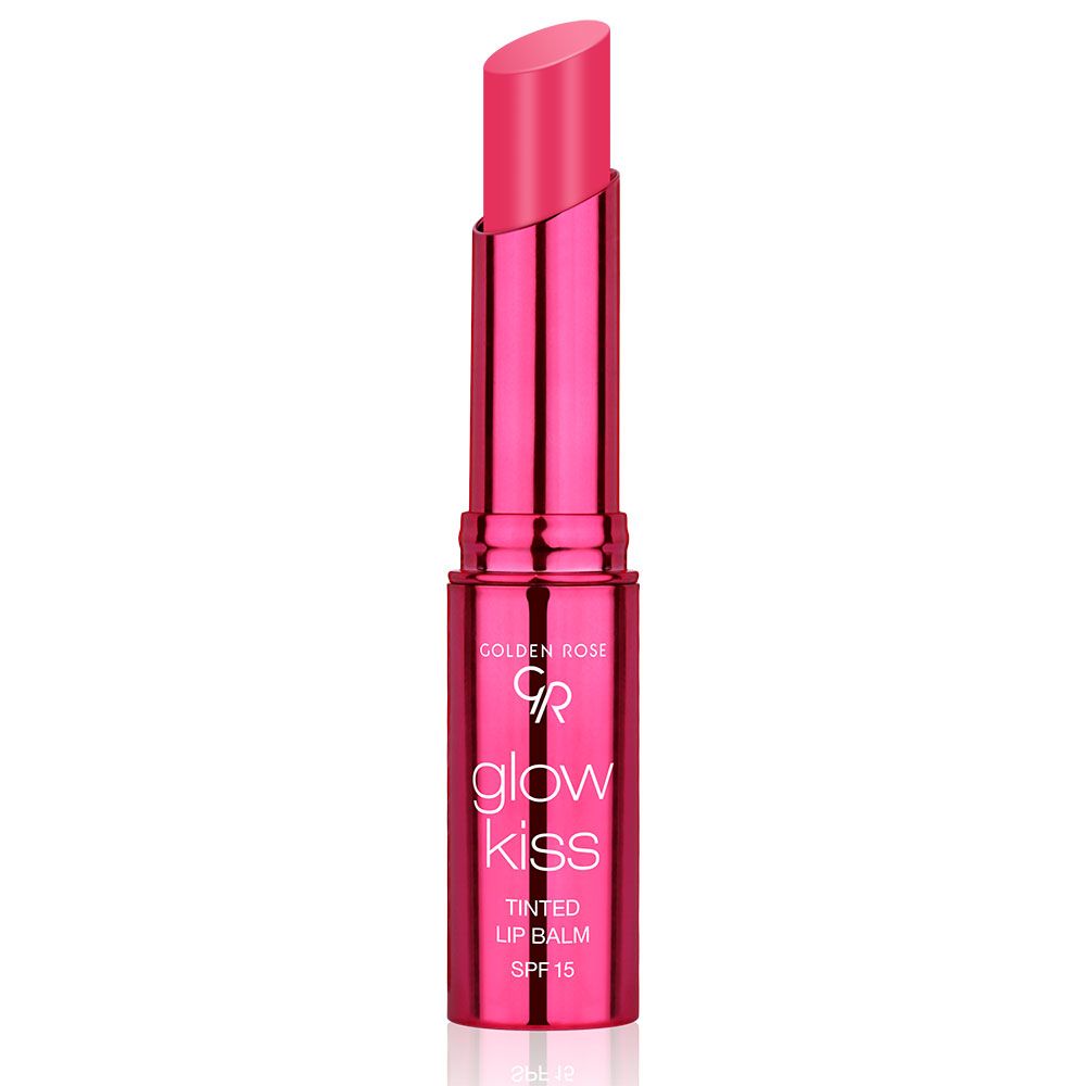 GOLDEN ROSE GLOW KISS Балсам за устни 03 Berry pink, 3 г