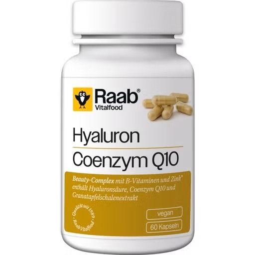 Хиалурон - Коензим Q10 х 60 капсули Raab Vitalfood