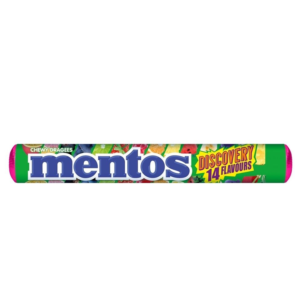 Mentos Discovery Бонбони 14 вкуса 38 гр