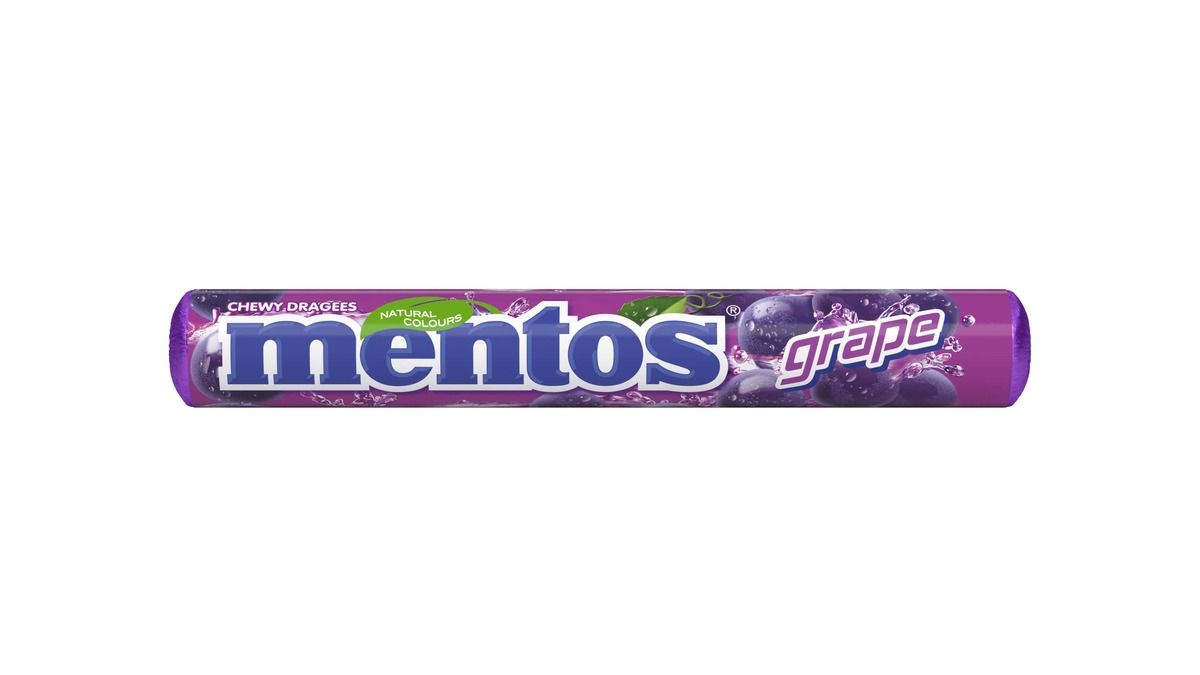 Mentos Ментос Бонбони с вкус на грозде 38 г