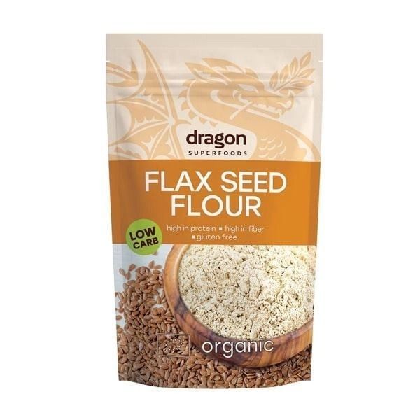 Био брашно от ленено семе 200 гр Dragon Superfoods