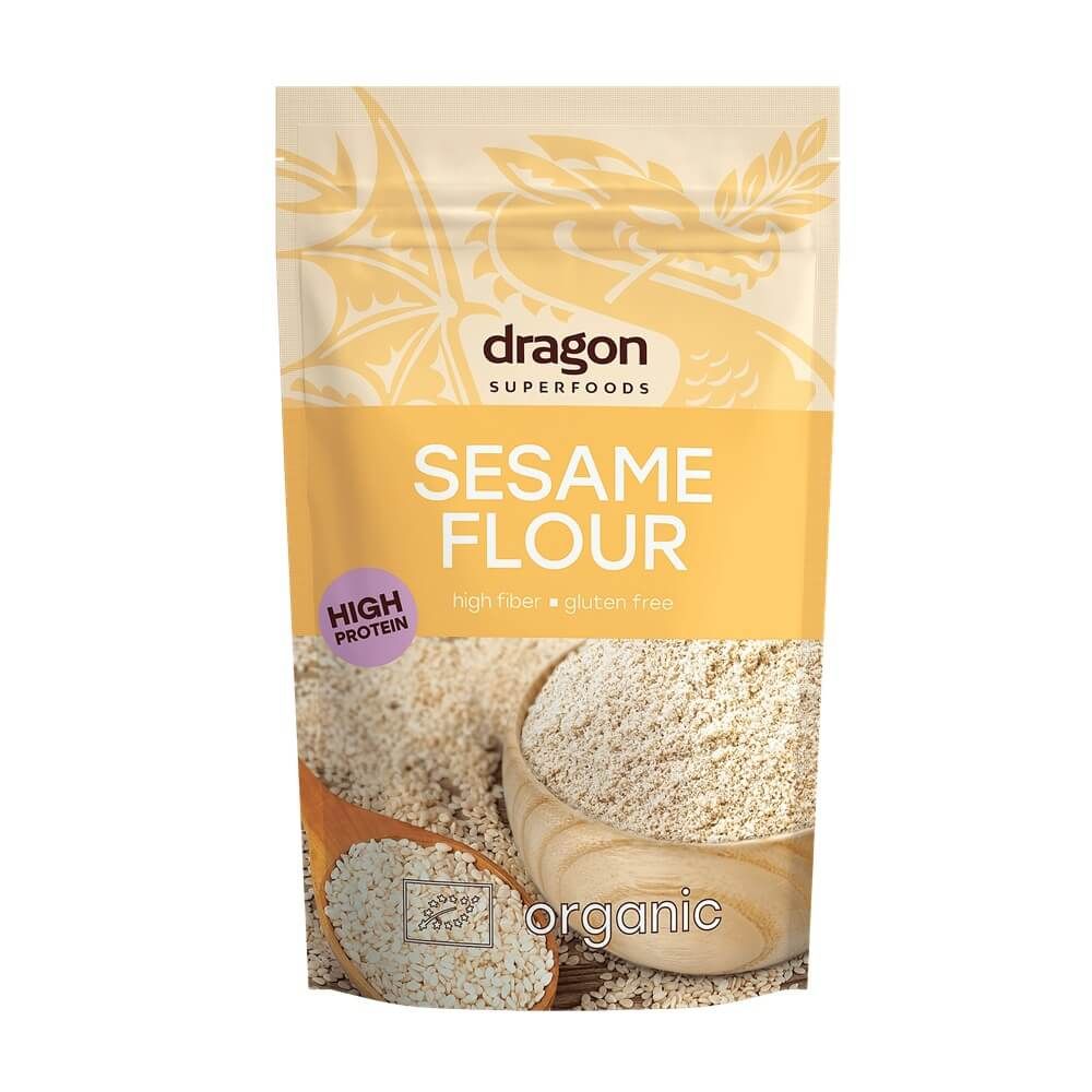 Био брашно от сусамово семе 200 гр Dragon Superfoods