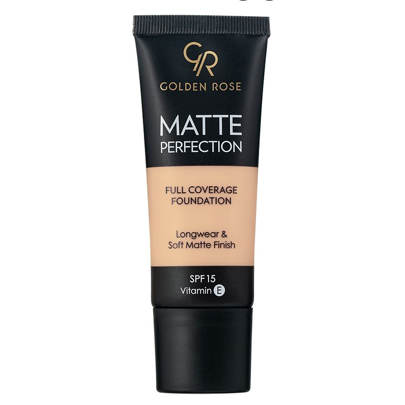 GOLDEN ROSE MATTE PERFECTION  Фон дьо тен  C3, 35 мл