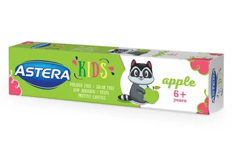 Astera Kids Apple Паста за зъби 6+ 50 мл