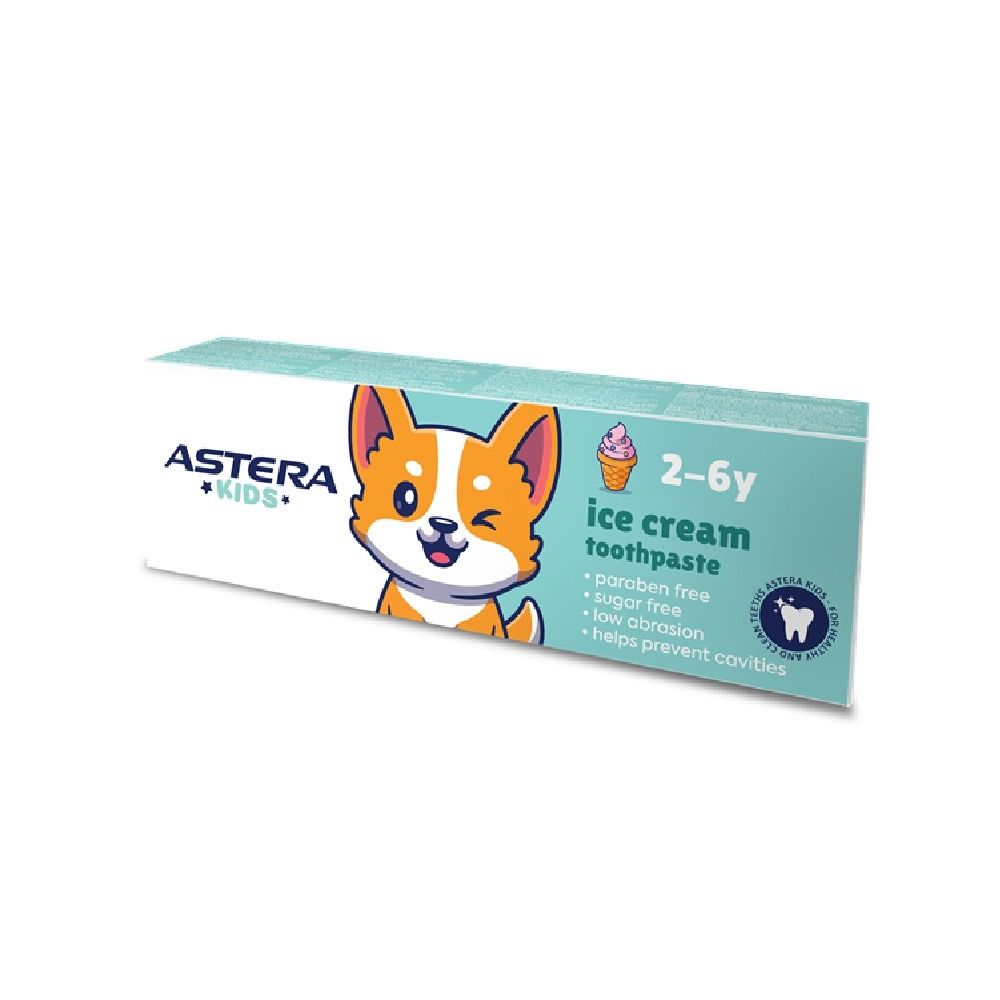 Astera Kids Паста за зъби сладолед 2-6Г 65 мл