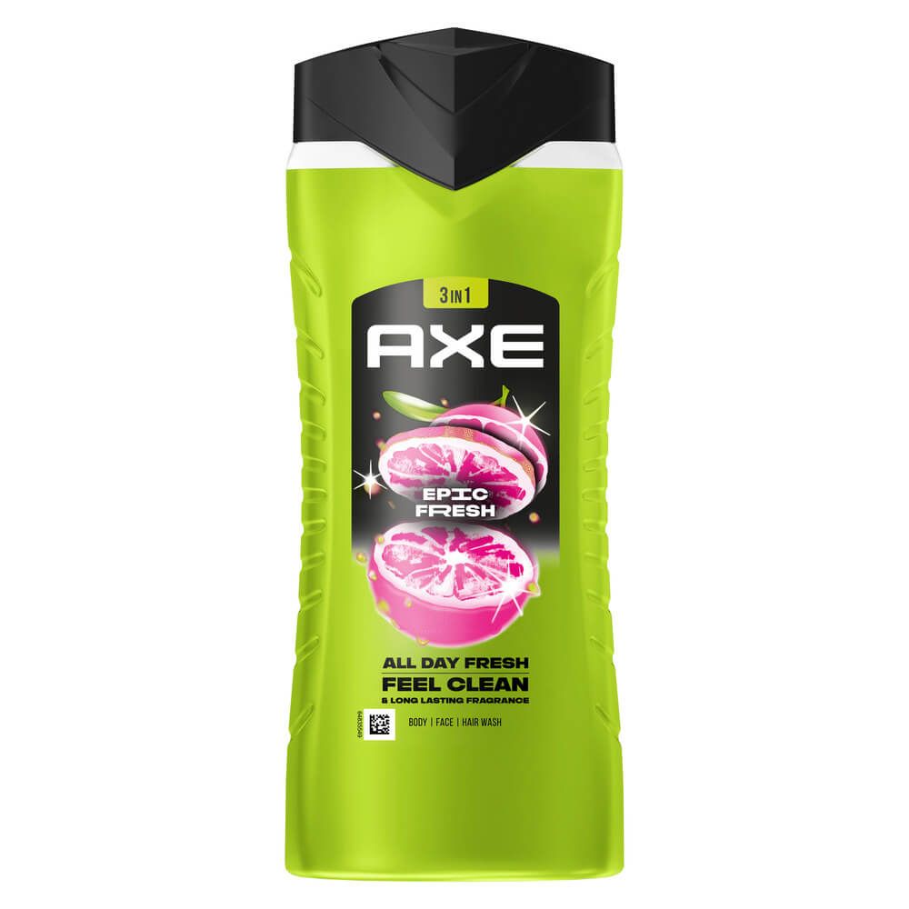 AXE Epic Fresh Душ гел 3в1 за мъже 400 мл
