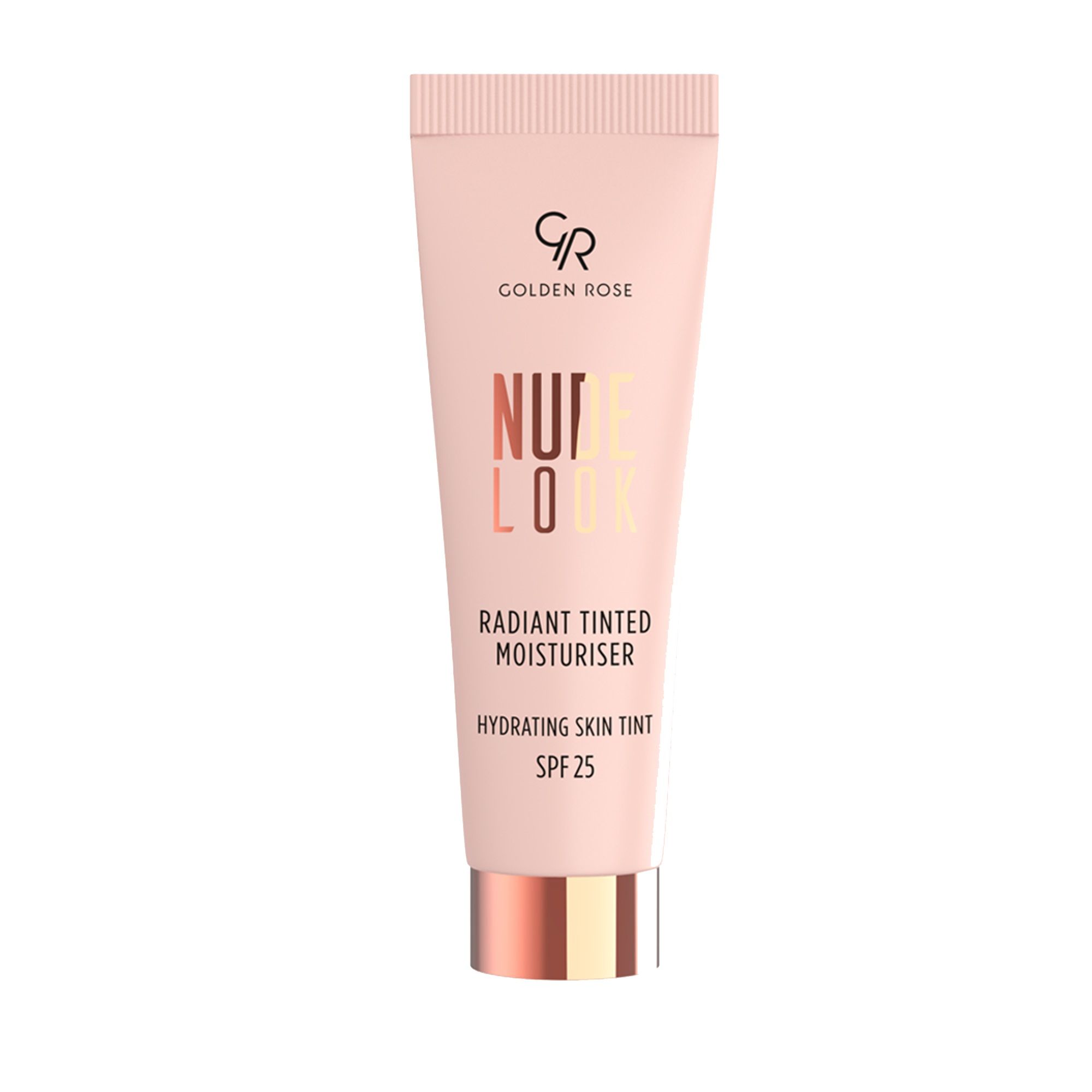 GOLDEN ROSE NUDE LOOK Тониращ овлажняващ крем SPF 25, 02