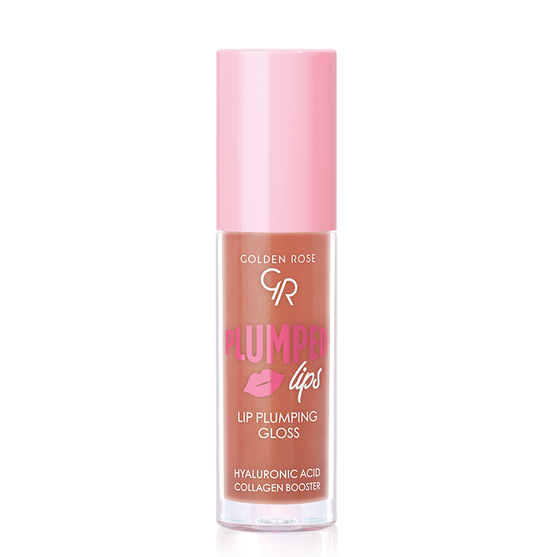 GOLDEN ROSE PLUMPED LIPS Гланц за обемни устни 205, 4,7 мл