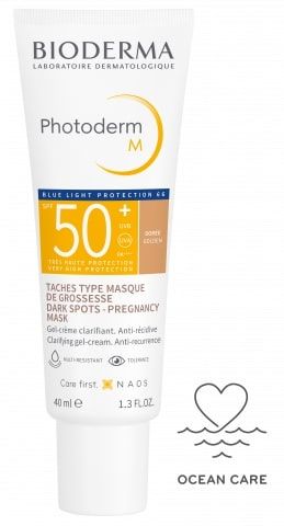 Bioderma Photoderm M Слънцезащитен оцветен крем при пигментации SPF50+ Златист нюанс 40 мл