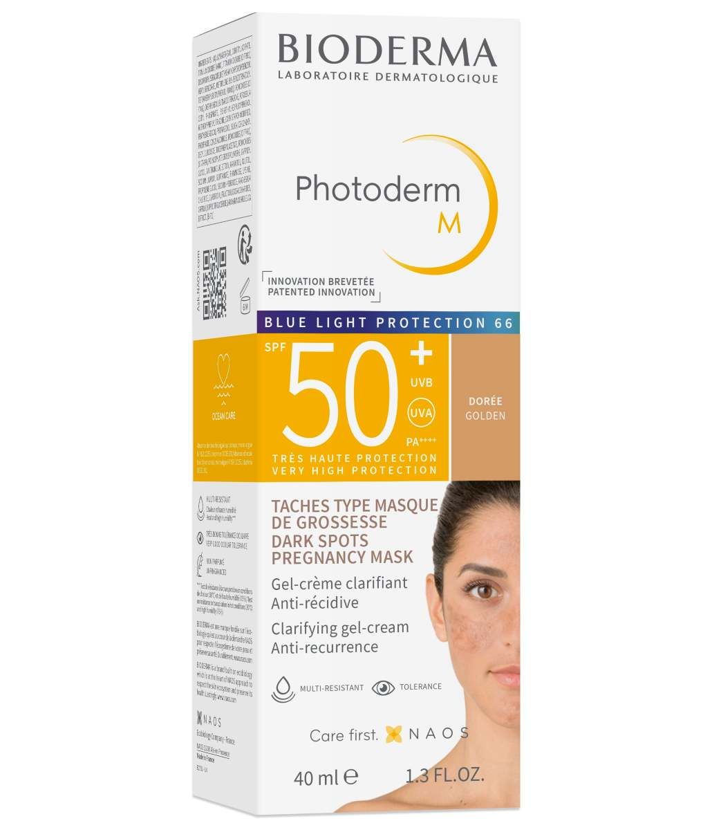 Bioderma Photoderm M Слънцезащитен оцветен крем при пигментации SPF50+ Тъмен нюанс 40 мл