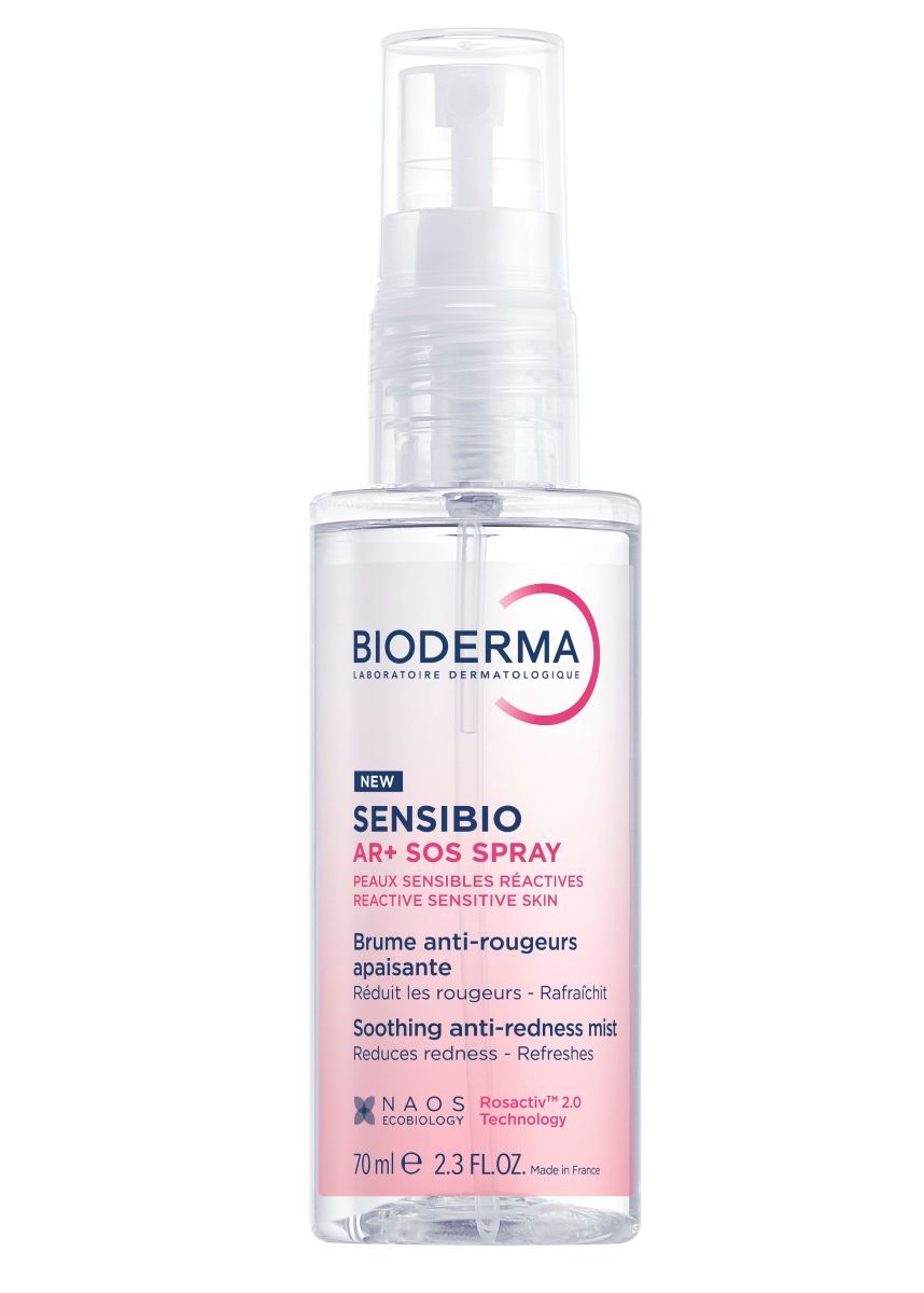 Bioderma Sensibio AR+ SOS Успокояващ спрей против зачервявания 70 мл