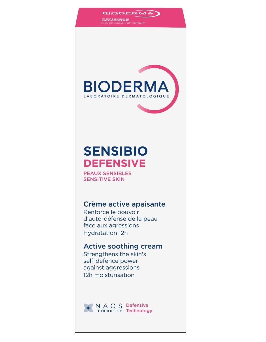 Bioderma Sensibio Defensive Лек защитен крем за лице 40 мл