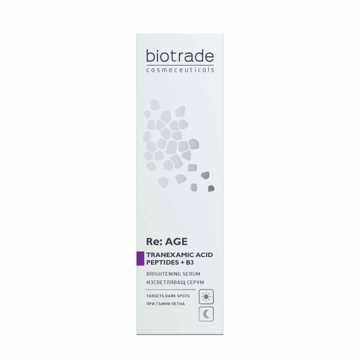 Biotrade Re:Age Изсветляващ серум с транексамова киселина, пептиди + B3 30 мл
