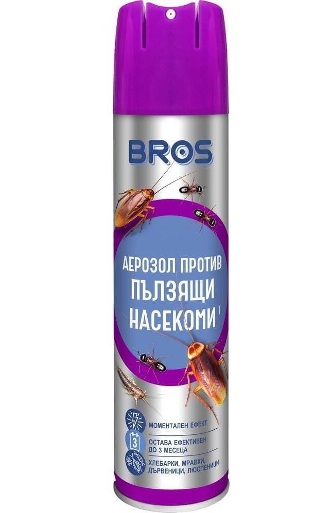 Bros Спрей срещу пълзящи насекоми 400 мл