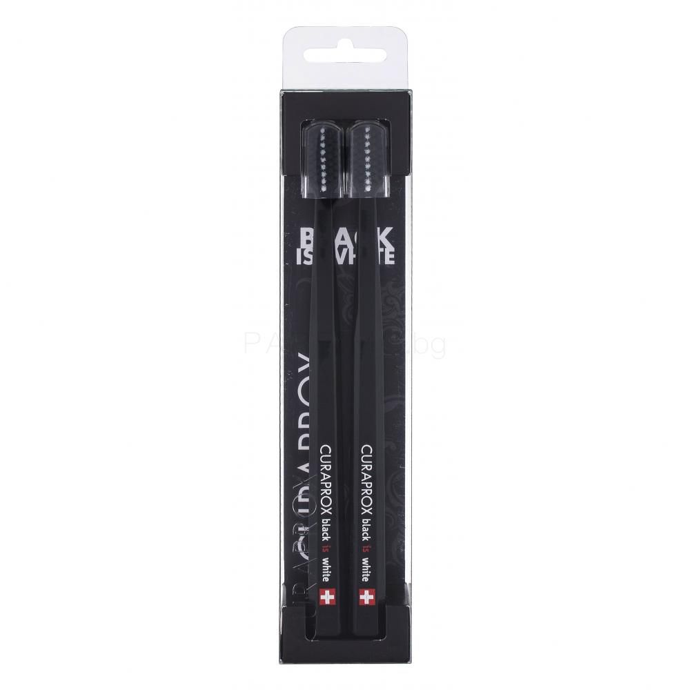 Curaprox Black is White Четка за зъби x2 бр