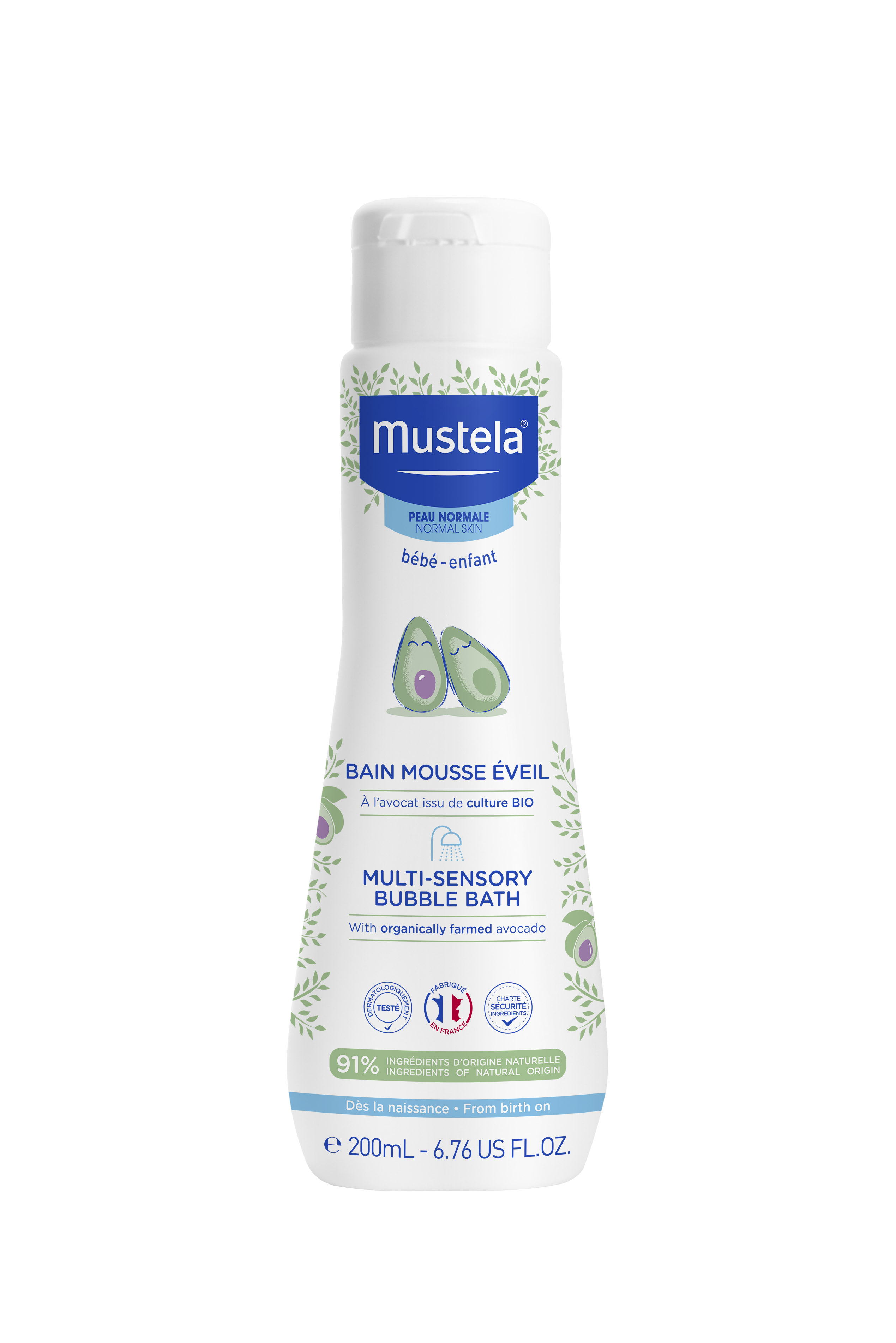 MUSTELA BEBE балончета за вана 200ml