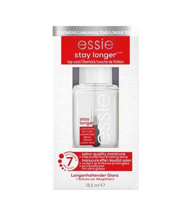 Essie Care Stay Longer Топ лак за нокти 13,5 мл