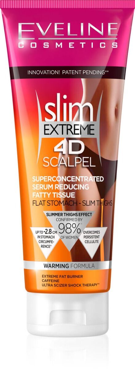 Eveline Slim Extreme 4D Scalpel Серум за намаляване на мастна тъкан 250 мл