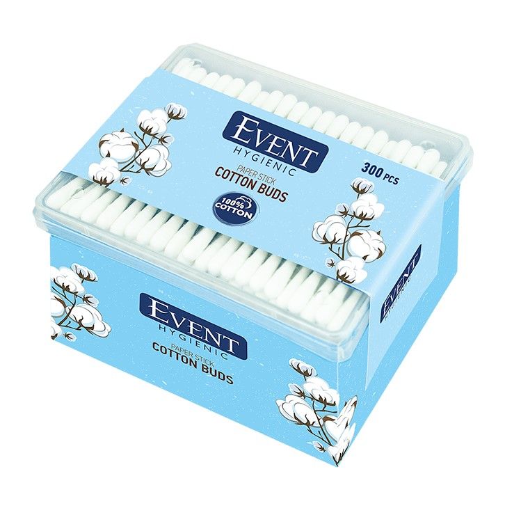 Event Cotton Buds Plastic Free Клечки за уши 300 бр