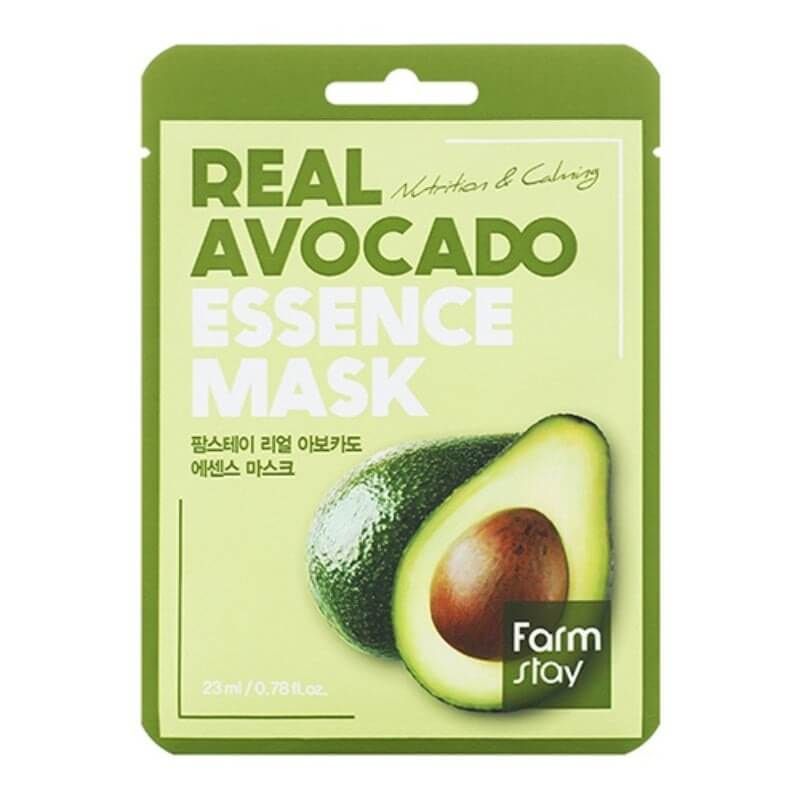 FarmStay Real Avocado Шийт маска с авокадо 23 мл