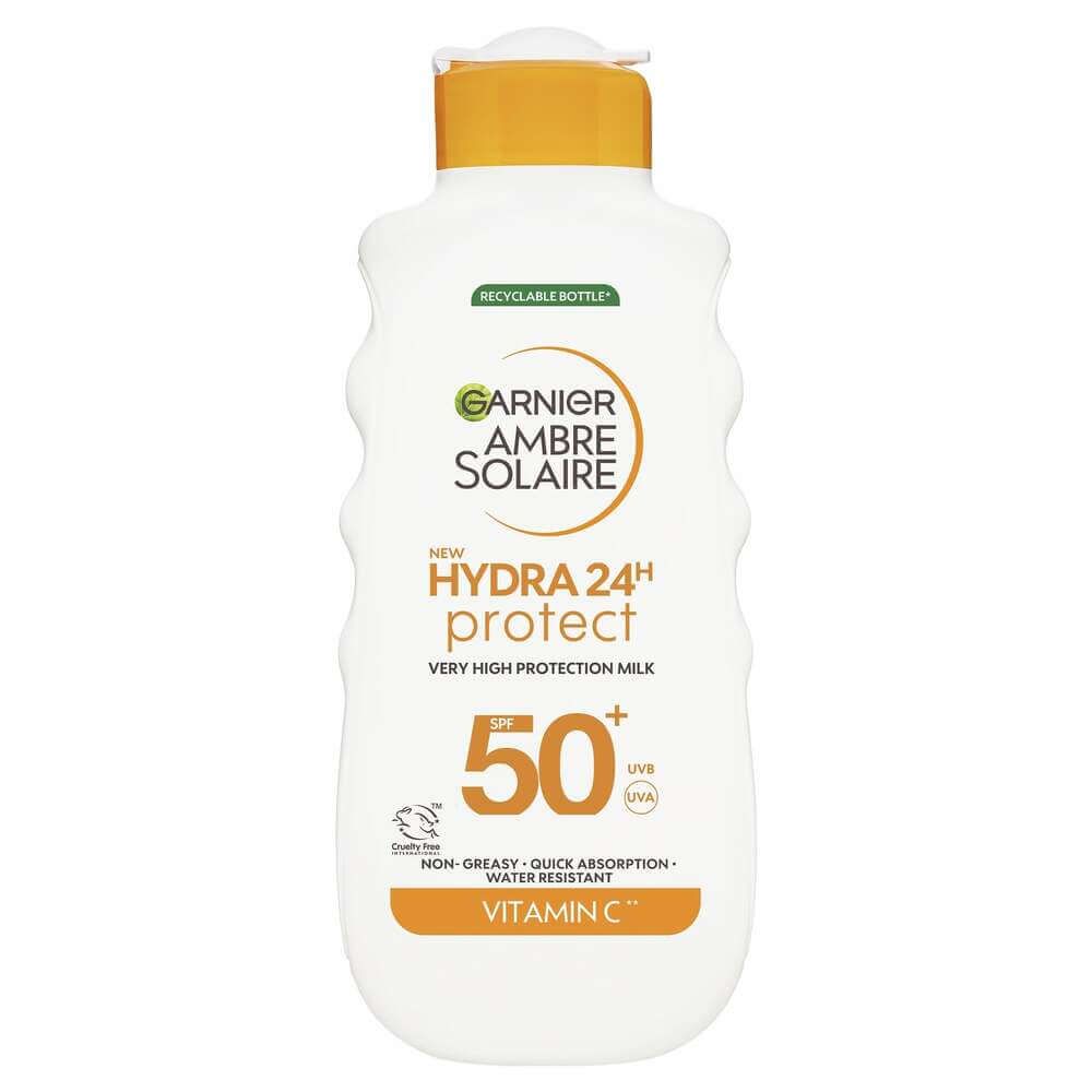 Garnier Ambre Solaire Hydra Protect Слънцезащитно мляко SPF50+ 175 мл
