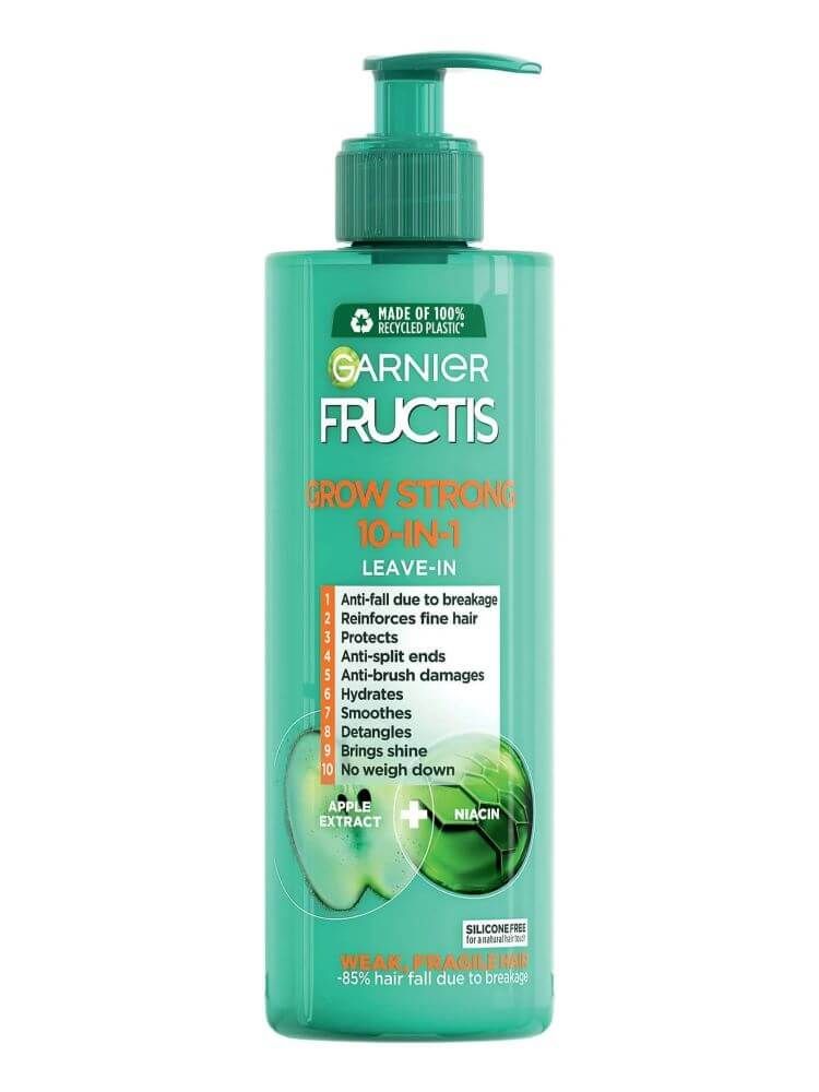 Garnier Fructis Grow Strong Крем без отмиване за тънка и късаща се коса 400 мл