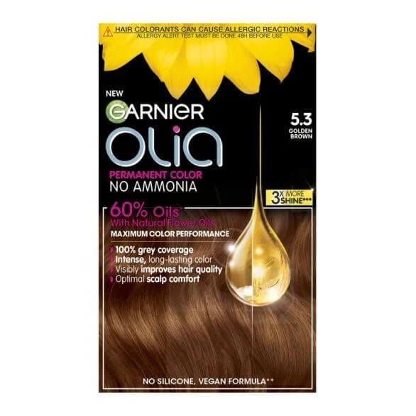 Garnier Olia Трайна безамонячна боя за коса 5.3 Golden Brown