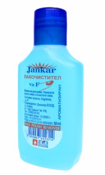 Jankar Лакочистител Ароматизиран Син 50 мл