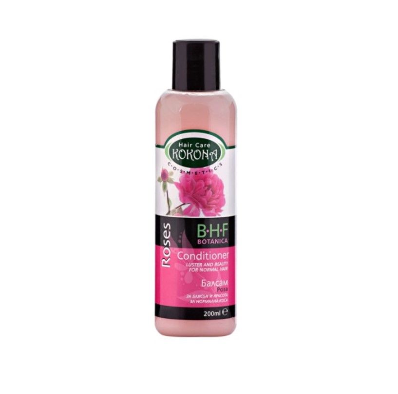 Kokona Hair Care B.H.F. Botanica Балсам за нормална коса с роза 200 мл
