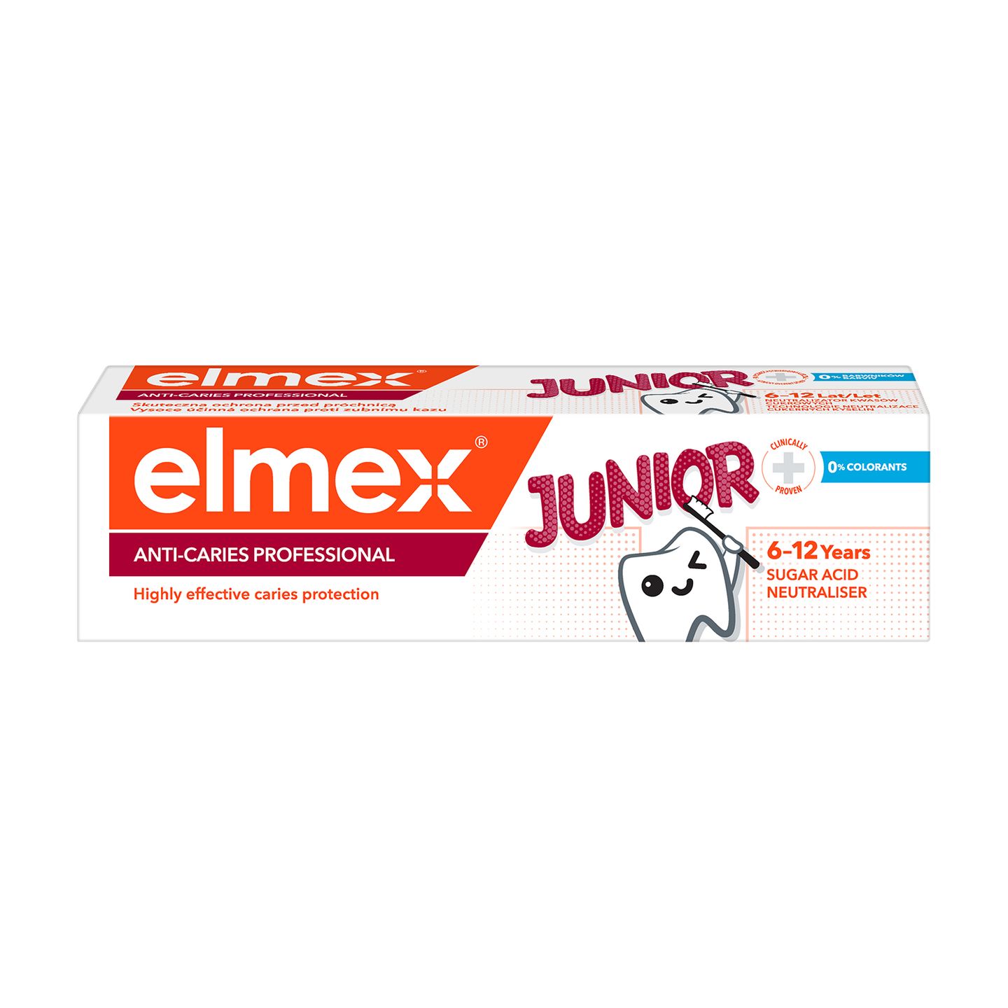 ELMEX ANTICARIES PROFESSIONAL JUNIOR паста за зъби 75ml