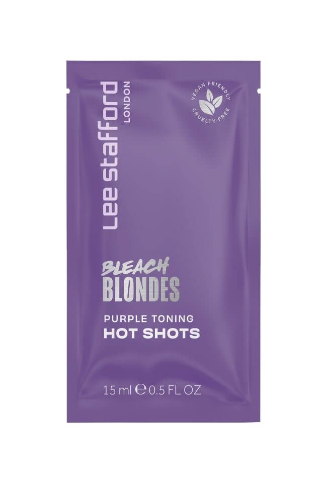 Lee Stafford Bleach Blondes Purple Тониращи дози за коса 4 х 15 мл