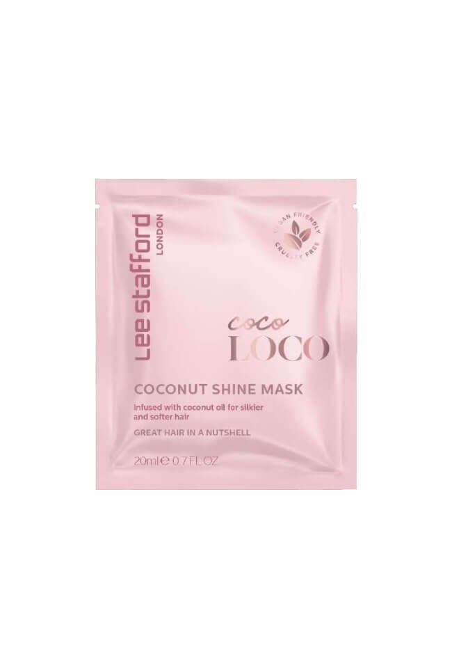 Lee Stafford Coco Loco Shine Маска за коса за блясък 20 мл