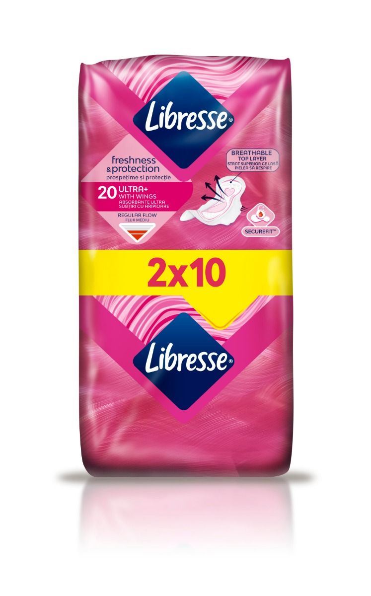 Libresse Ultra+ Дамски превръзки x 20 бр.