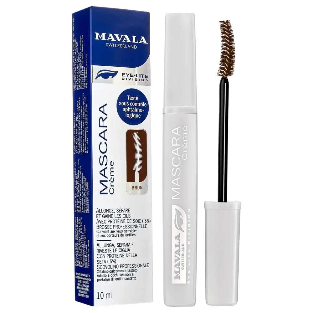 Mavala Creamy Brown Удължаваща спирала за мигли 10 мл