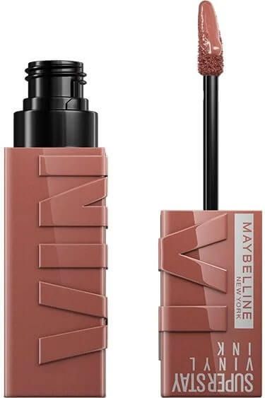 Maybelline Superstay Vinyl Ink Дълготрайно течно червило с блестящ ефект 120 Punchy