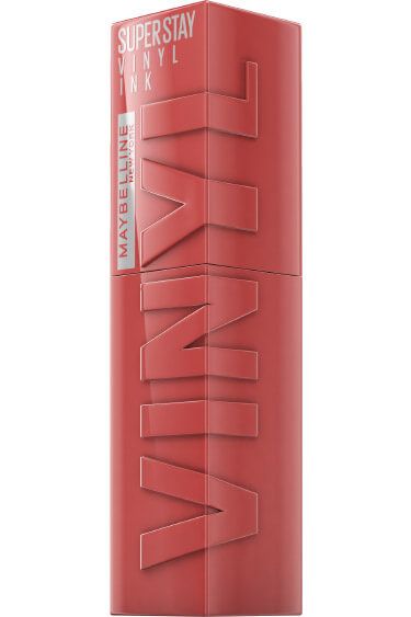 Maybelline Superstay Vinyl Ink Дълготрайно течно червило с блестящ ефект 15 Peachy