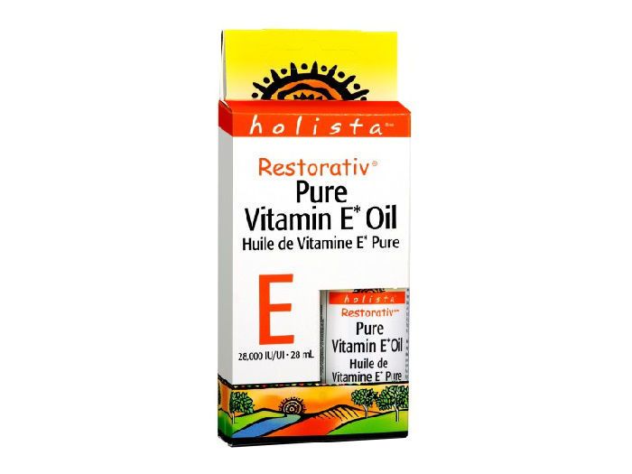Natural Factors Holista Restorativ Pure Vitamin E Oil Чисто етерично масло за красива кожа 28 мл