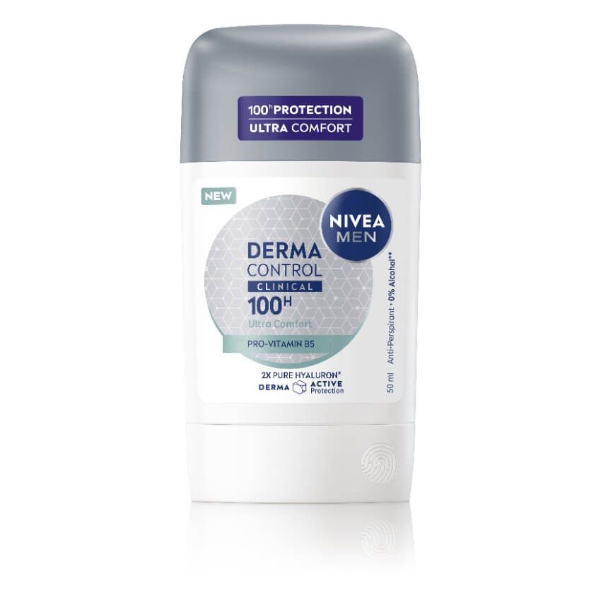 Nivea Derma Control Clinical Стик за мъже 50 мл