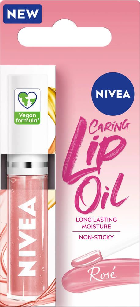 Nivea Lip Care Rose Oil Гланц за устни роза 4.8 мл