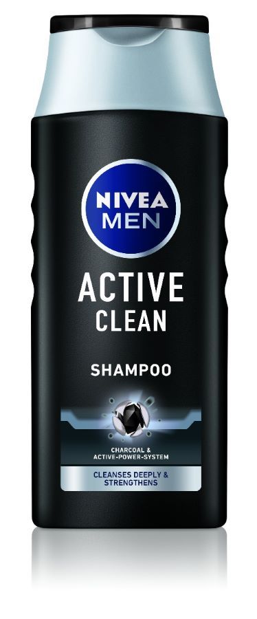 Nivea Men Active Clean Шампоан за мъже с активен въглен 250 мл
