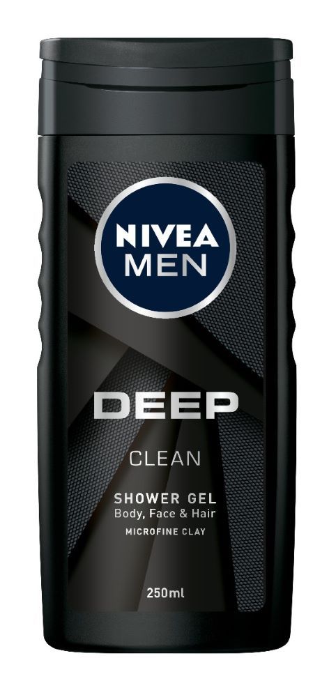 Nivea Men Deep Clean Душ гел за мъже с глина 250 мл
