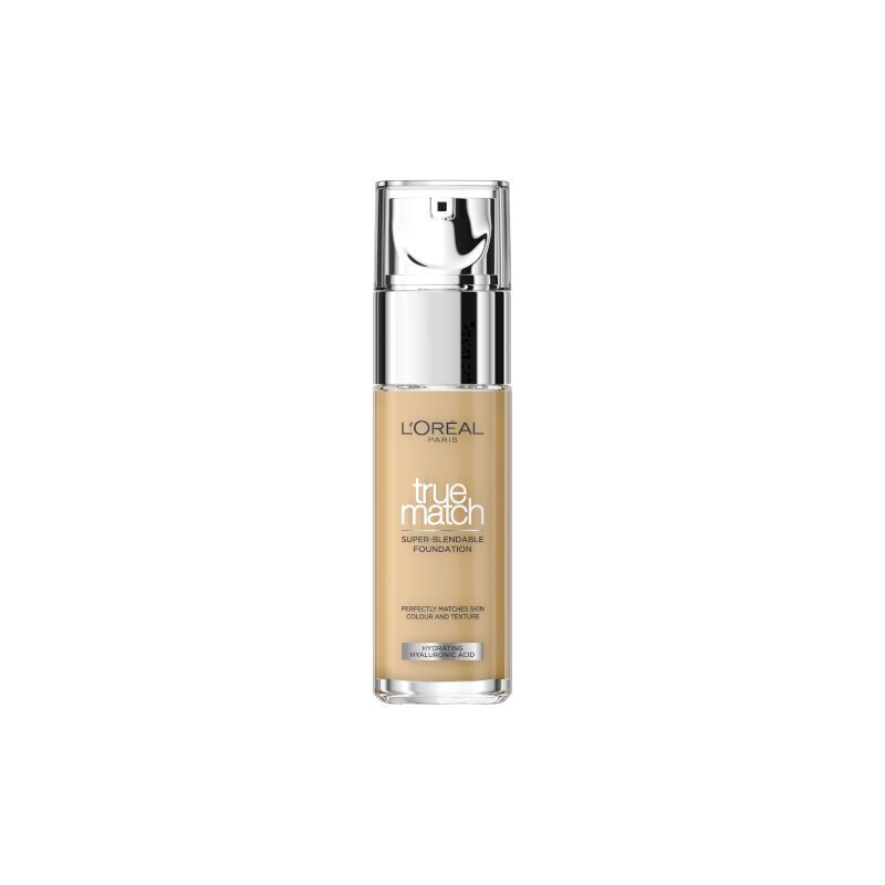 L'OREAL PARIS TRUE MATCH Фон дьо тен 3.D/3.W Warm, 30 мл.