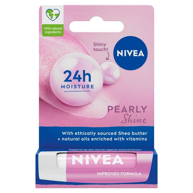 Nivea Балсам за устни с перлен блясък  4.8 гр