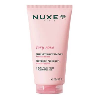 Nuxe Very Rose Успокояващ почистващ гел 150 мл